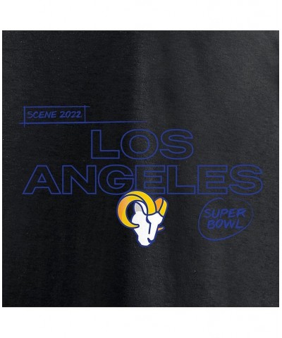 Men's Black Los Angeles Rams Super Bowl LVI Bound Big and Tall Hollywood Action Long Sleeve T-shirt $18.80 T-Shirts