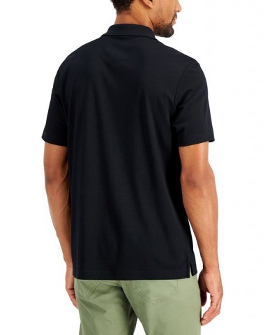 Men's Regular-Fit Solid Supima Blend Cotton Polo Shirt PD01 $18.87 Polo Shirts