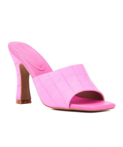 Women's Dayanara One Band Sandal Pink $26.38 Shoes