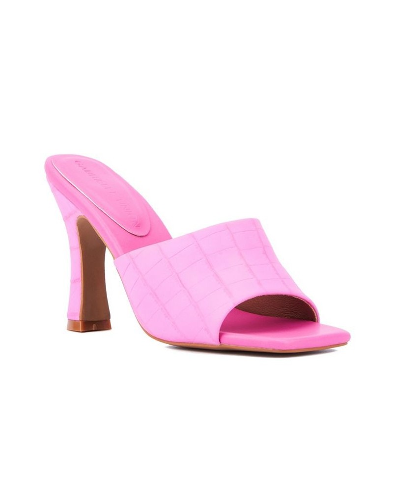 Women's Dayanara One Band Sandal Pink $26.38 Shoes