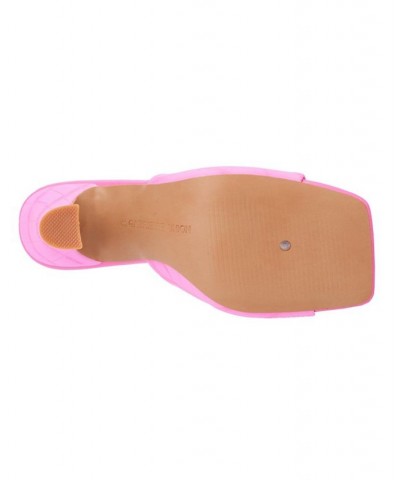 Women's Dayanara One Band Sandal Pink $26.38 Shoes