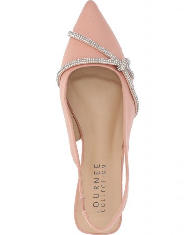 Women's Rebbel Slingback Flat Rose $39.95 Shoes