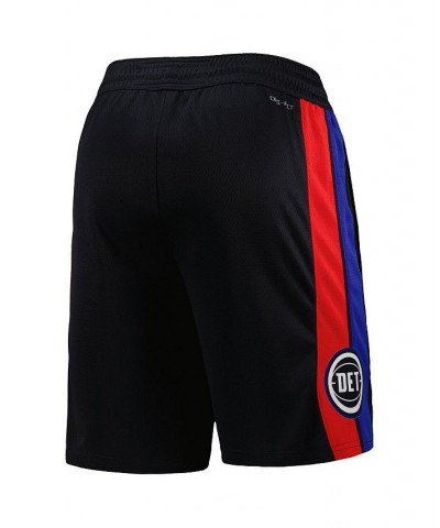 Men's Brand Black Detroit Pistons 2022/2023 Statement Edition Swingman Performance Shorts $45.89 Shorts