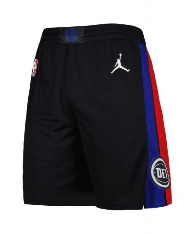 Men's Brand Black Detroit Pistons 2022/2023 Statement Edition Swingman Performance Shorts $45.89 Shorts