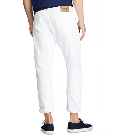 Men's Hampton Relaxed Straight Jeans Hudson White $40.00 Jeans