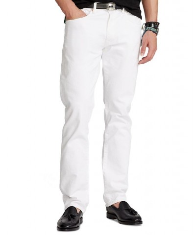 Men's Hampton Relaxed Straight Jeans Hudson White $40.00 Jeans