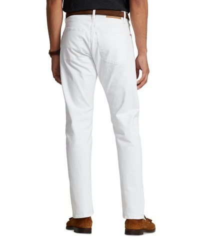 Men's Hampton Relaxed Straight Jeans Hudson White $40.00 Jeans