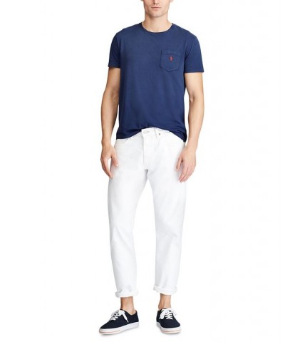 Men's Hampton Relaxed Straight Jeans Hudson White $40.00 Jeans