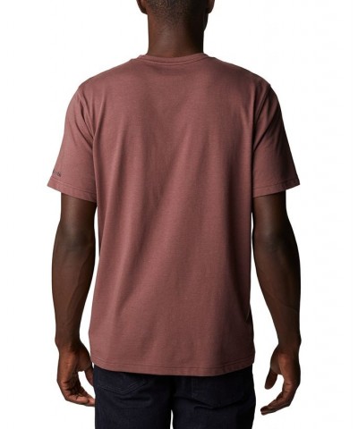 Men's Thistletown Hills Short-Sleeve Pocket T-Shirt Red $18.00 T-Shirts