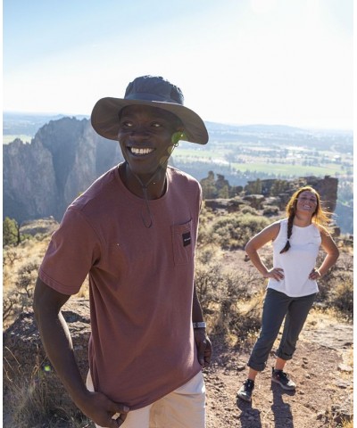 Men's Thistletown Hills Short-Sleeve Pocket T-Shirt Red $18.00 T-Shirts