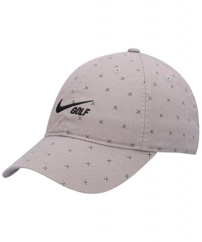 Men's Gray Heritage86 Washed Club Performance Adjustable Hat $16.72 Hats