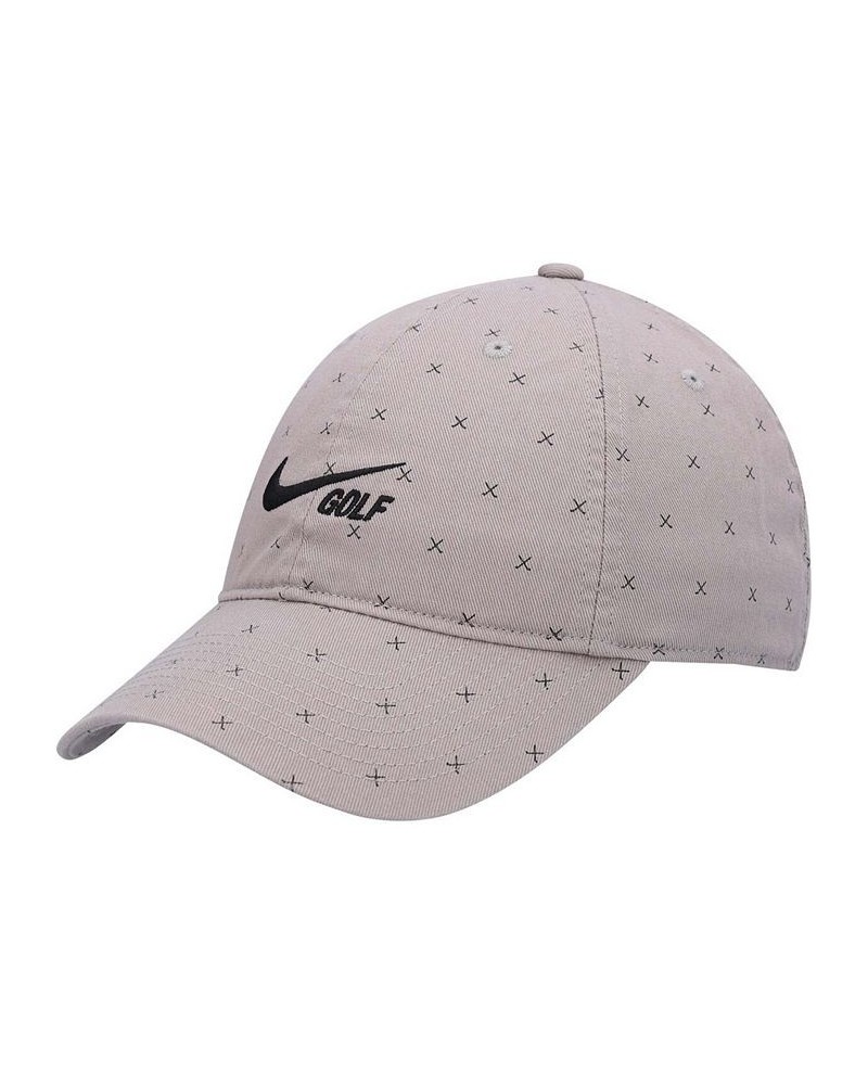 Men's Gray Heritage86 Washed Club Performance Adjustable Hat $16.72 Hats