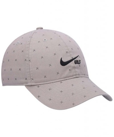 Men's Gray Heritage86 Washed Club Performance Adjustable Hat $16.72 Hats