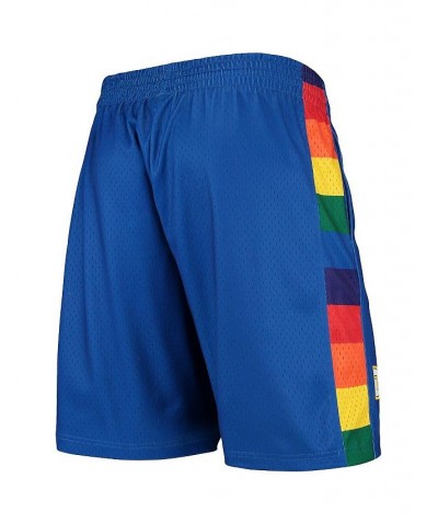 Men's Royal Denver Nuggets Hardwood Classics Team Swingman Shorts $36.90 Shorts