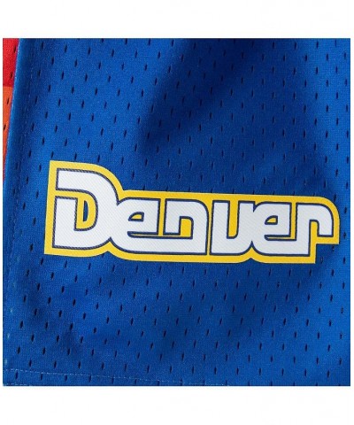 Men's Royal Denver Nuggets Hardwood Classics Team Swingman Shorts $36.90 Shorts