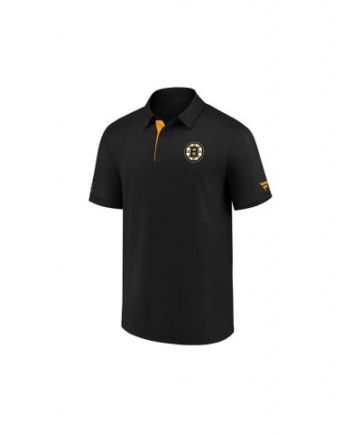 Boston Bruins Men's Locker Room Performance Polo $41.65 Polo Shirts