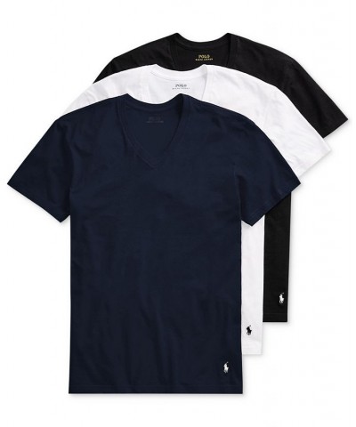 Men's V-Neck Classic Undershirt 3-Pack Cruise Navy / White / Black $22.00 Undershirt