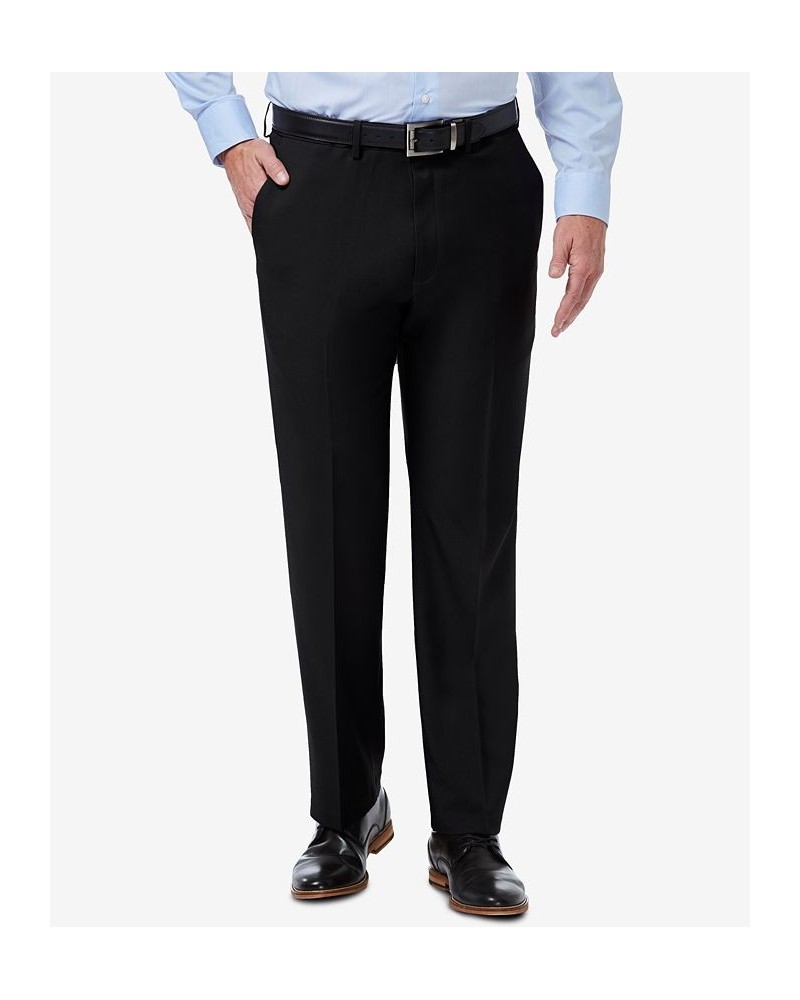 Men's Premium Comfort Stretch Classic-Fit Solid Flat Front Dress Pants PD01 $25.30 Pants