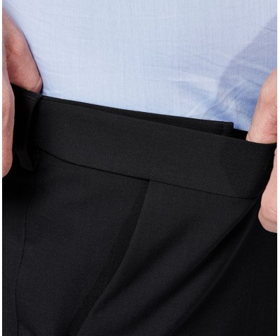 Men's Premium Comfort Stretch Classic-Fit Solid Flat Front Dress Pants PD01 $25.30 Pants