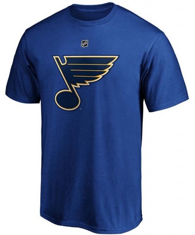 Men's Vladimir Tarasenko Blue St. Louis Blues Team Authentic Stack Name and Number T-shirt $16.32 T-Shirts