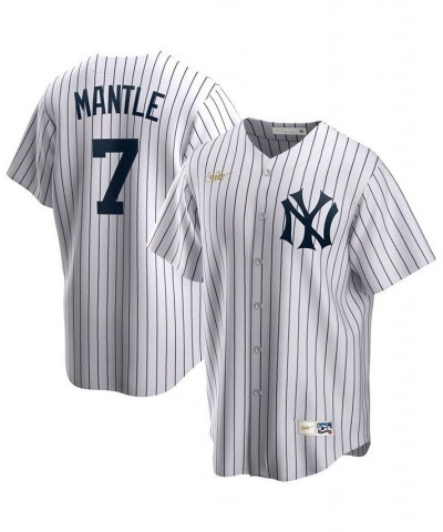 Men's Mickey Mantle White New York Yankees Home Cooperstown Collection Player Jersey $53.32 Jersey