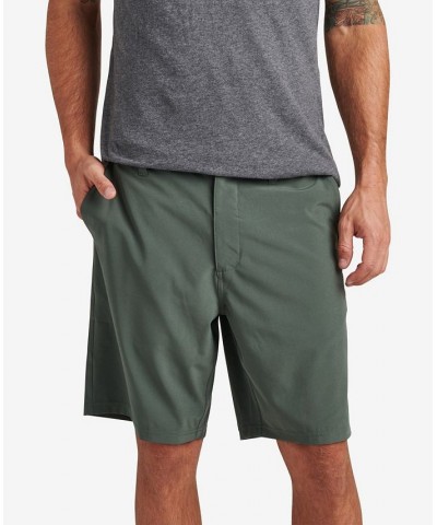 Men's Medford 19" Button Front Shorts with Side and Back Pockets Green $19.13 Swimsuits