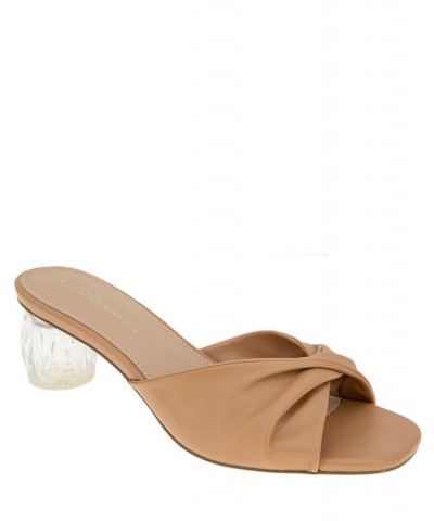 Women's Mebba Dress Sandal Tan/Beige $30.10 Shoes