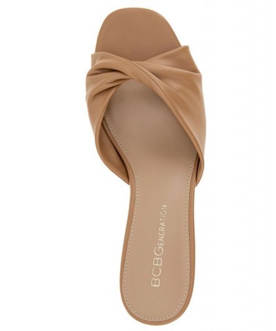 Women's Mebba Dress Sandal Tan/Beige $30.10 Shoes