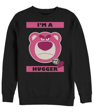 Disney Men's Toy Story Hugger Lotso Bear, Crewneck Fleece Black $30.79 Sweatshirt