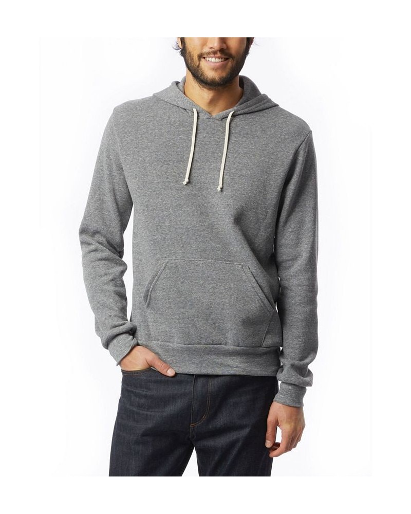 Men's Challenger Pullover Hoodie Gray $30.75 Sweatshirt