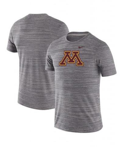 Men's Gray Minnesota Golden Gophers Team Logo Velocity Legend Performance T-shirt $30.79 T-Shirts