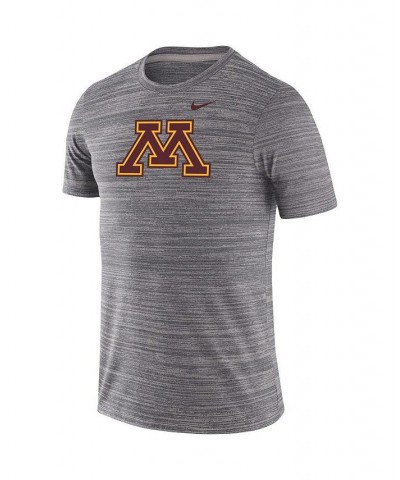 Men's Gray Minnesota Golden Gophers Team Logo Velocity Legend Performance T-shirt $30.79 T-Shirts