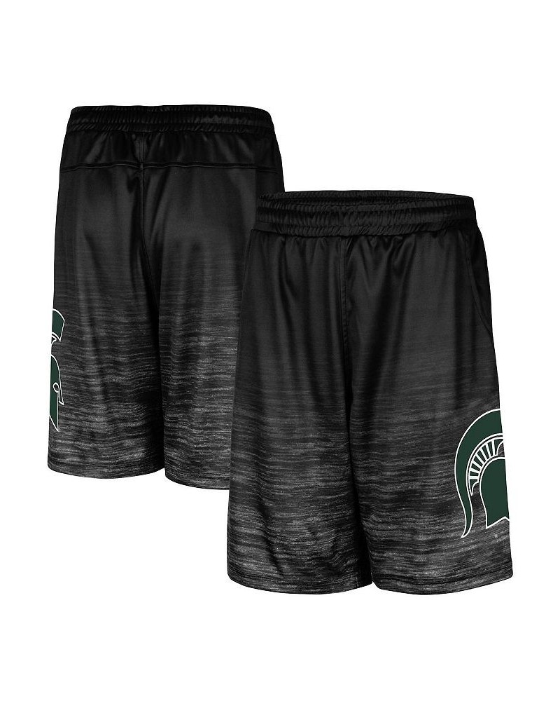 Men's Black Michigan State Spartans Broski Shorts $26.99 Shorts