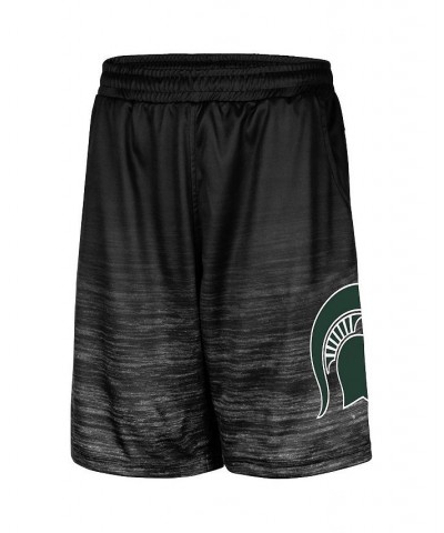 Men's Black Michigan State Spartans Broski Shorts $26.99 Shorts