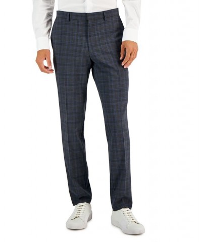 Men's Slim-Fit Suit Pants Gray $76.96 Suits