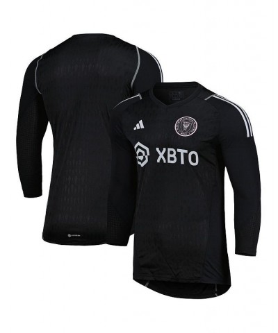 Men's Black Inter Miami CF 2023 Goalkeeper Long Sleeve Replica Jersey $57.40 Jersey