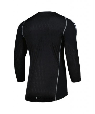 Men's Black Inter Miami CF 2023 Goalkeeper Long Sleeve Replica Jersey $57.40 Jersey