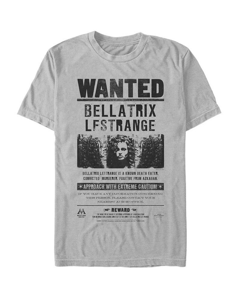 Harry Potter Men's Bellatrix Lestrange Wanted Poster Short Sleeve T-Shirt $17.15 T-Shirts