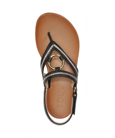 Sunny Flat Sandals Black $44.50 Shoes