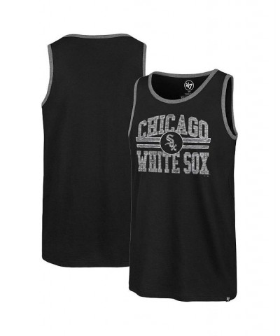 Men's Black Chicago White Sox Winger Franklin Tank Top $22.08 T-Shirts