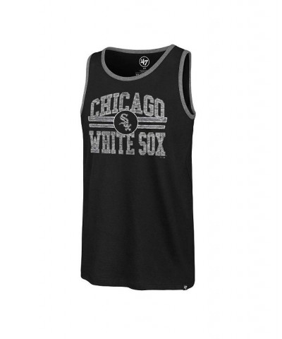 Men's Black Chicago White Sox Winger Franklin Tank Top $22.08 T-Shirts