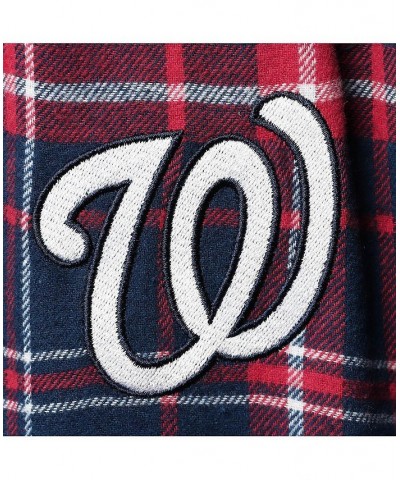 Men's Navy, Red Washington Nationals Big and Tall Team Flannel Pants $23.50 Pajama