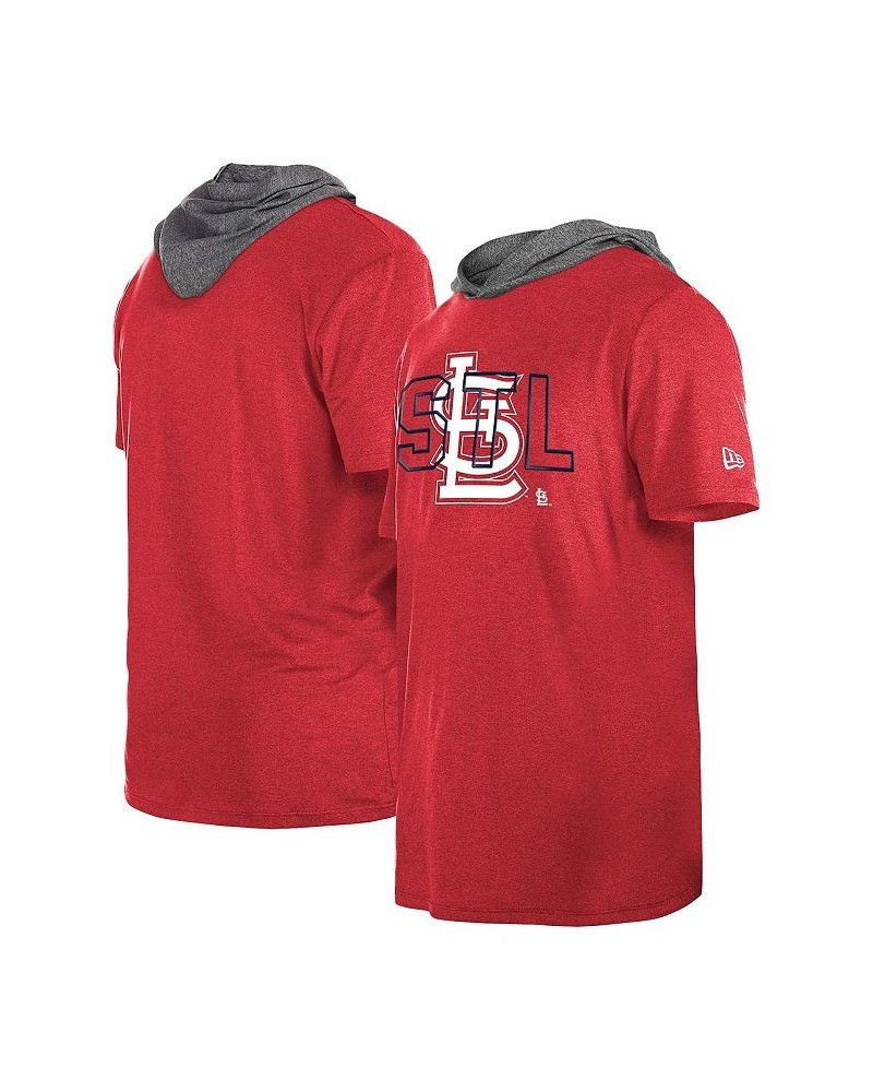 Men's Red St. Louis Cardinals Team Hoodie T-shirt $24.75 T-Shirts