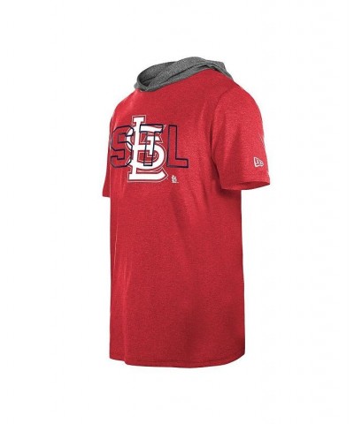 Men's Red St. Louis Cardinals Team Hoodie T-shirt $24.75 T-Shirts