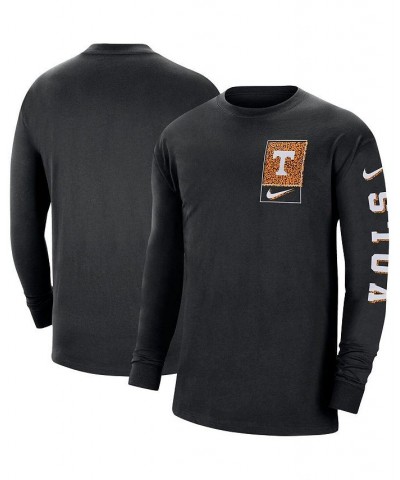 Men's Black Tennessee Volunteers Seasonal Max90 2-Hit Long Sleeve T-shirt $28.49 T-Shirts