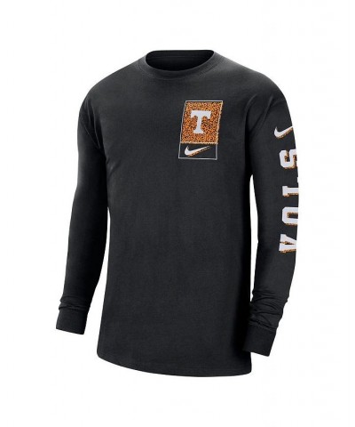 Men's Black Tennessee Volunteers Seasonal Max90 2-Hit Long Sleeve T-shirt $28.49 T-Shirts