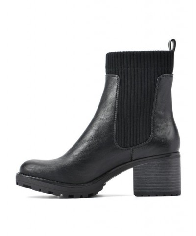 Women's Benji Booties Black $19.77 Shoes