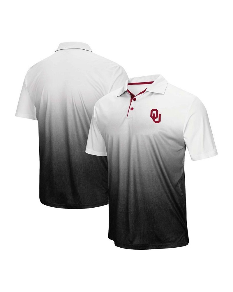 Men's Gray Oklahoma Sooners Wordmark Magic Polo Shirt $21.59 Polo Shirts