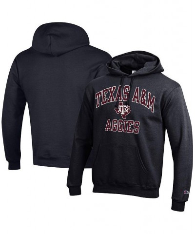 Men's Black Texas A&M Aggies High Motor Pullover Hoodie $29.40 Sweatshirt