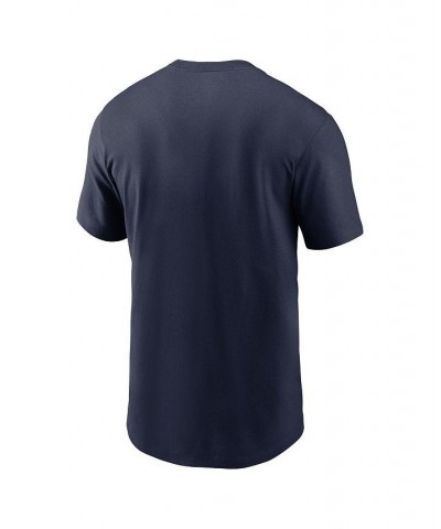 Men's College Navy Seattle Seahawks Team Athletic T-shirt $17.28 T-Shirts